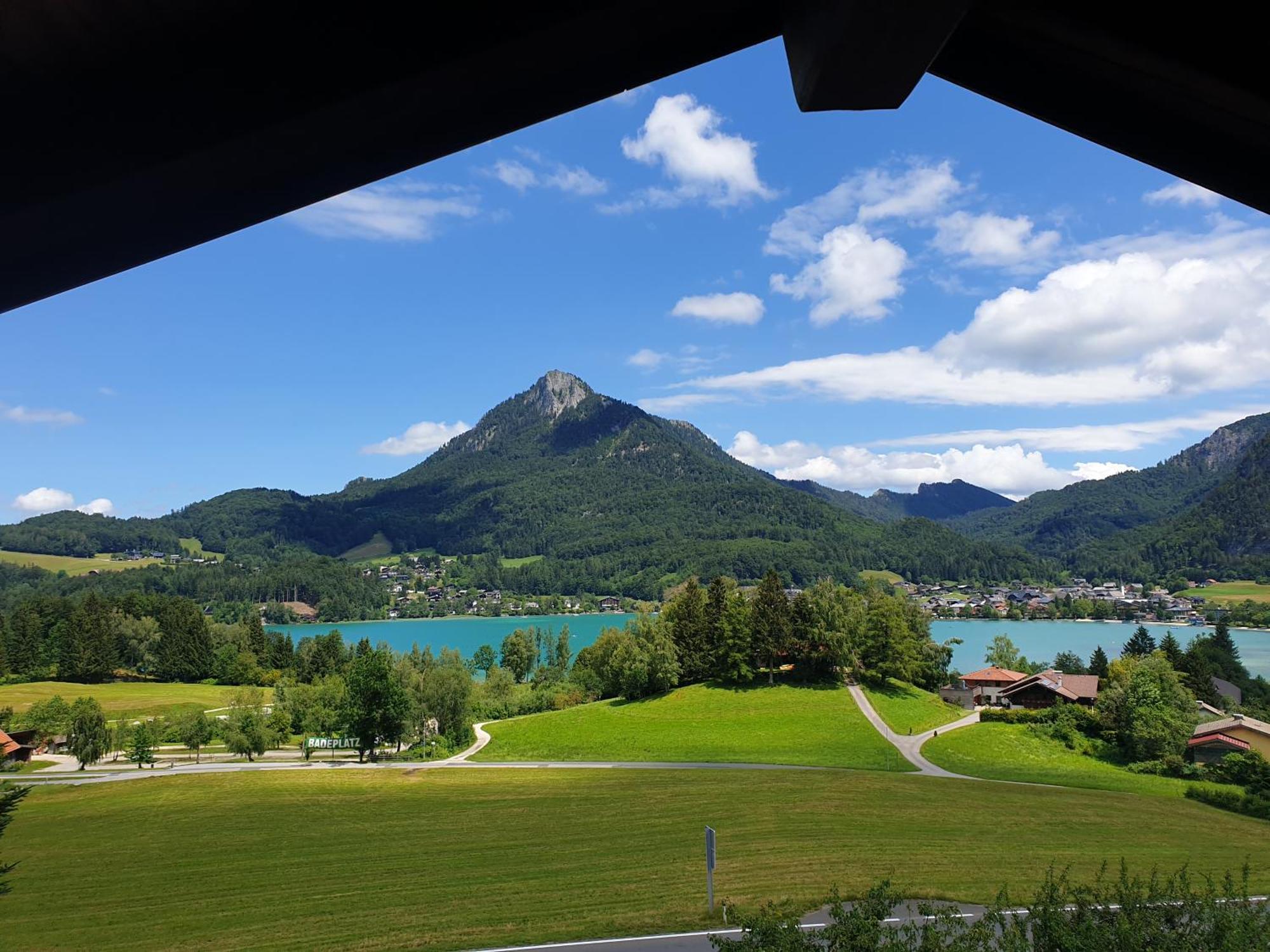 Ferienwohnung Haus Klaushofer Fuschl am See Exterior foto